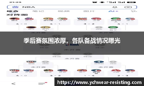 季后赛氛围浓厚，各队备战情况曝光